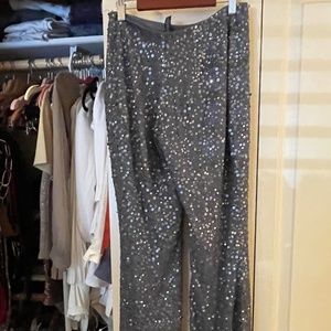 Gorgeous and vintage INC beaded silk pants! OMG!
